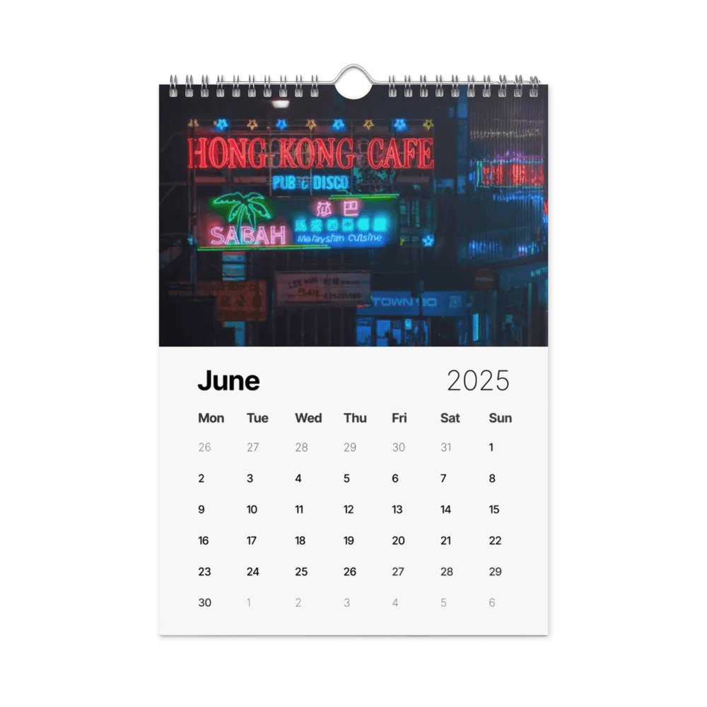 Hong Kong: A Journey Through Time – 2025 Calendar product image (7)