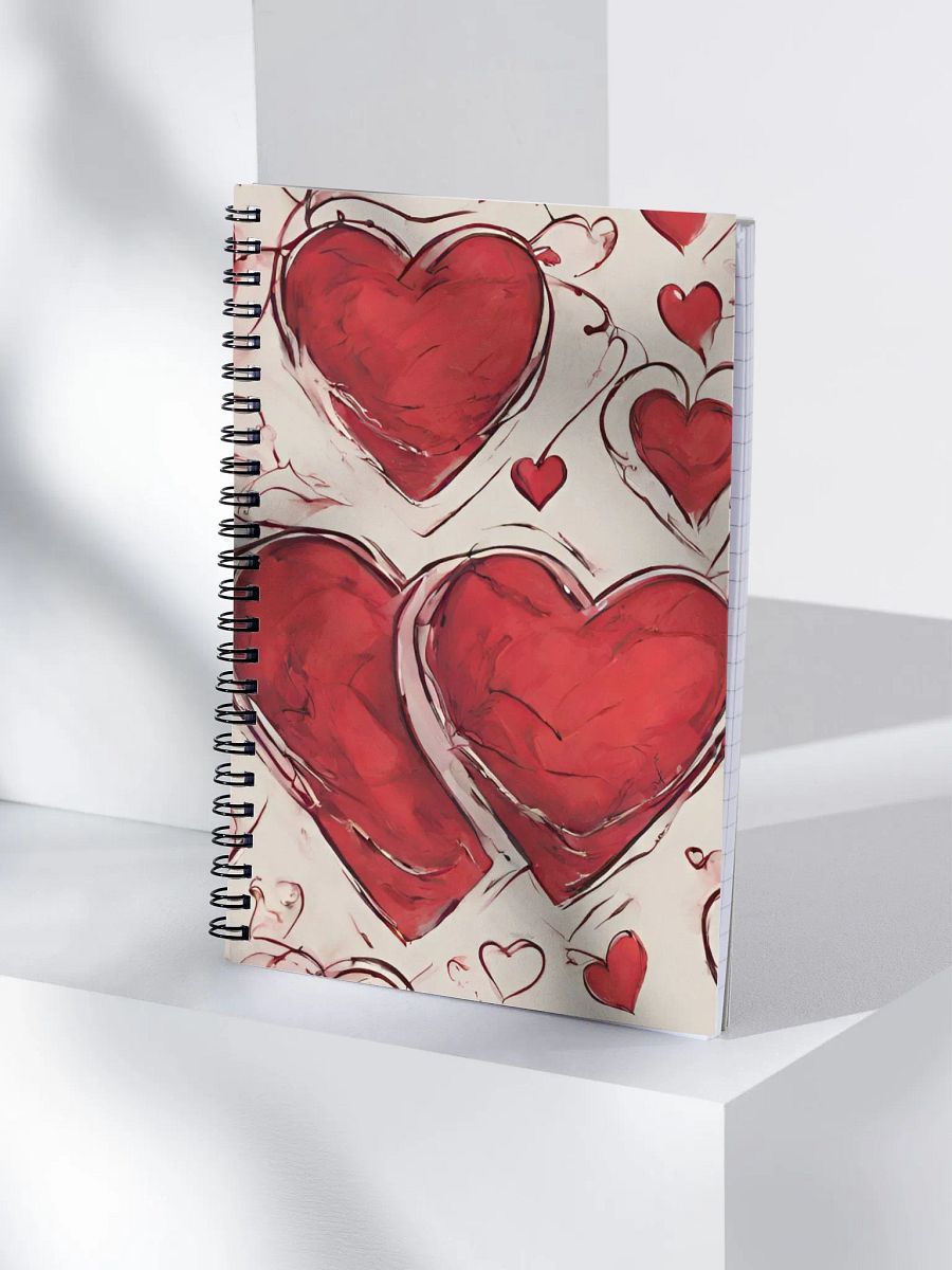 Beating Hearts Valentine Notebook product image (4)