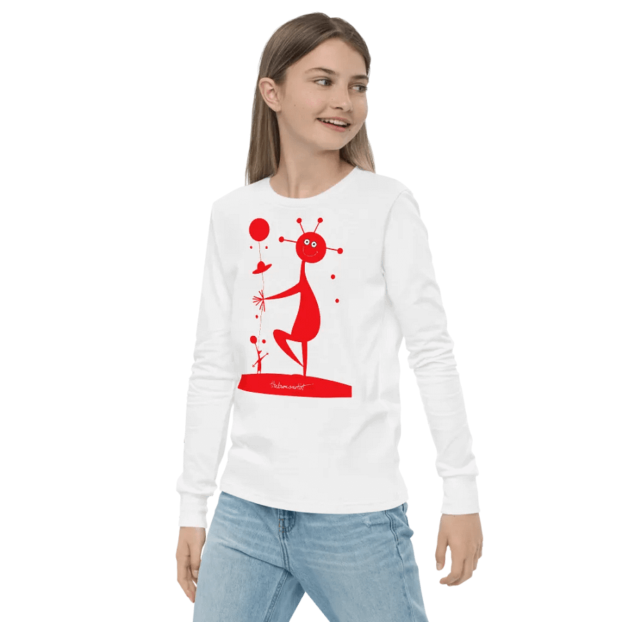 Bella+Canvas Youth Long Sleeve T-Shirt product image (4)