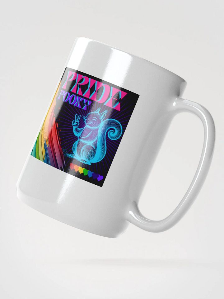 Prideful Pooky White Glossy Mug product image (2)