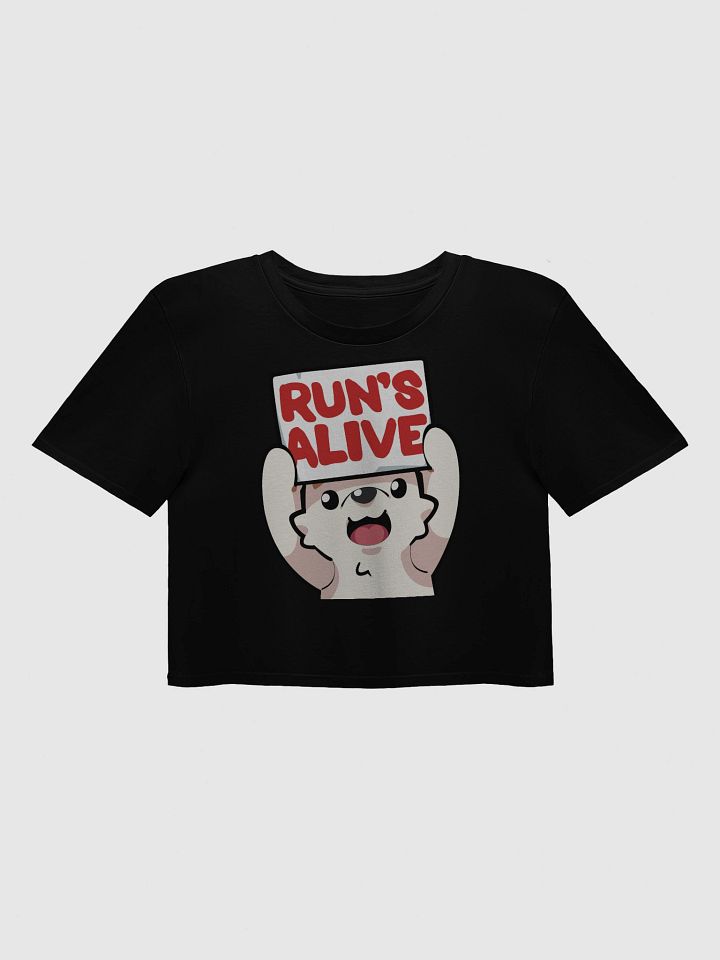 Run's Alive Crop Top product image (1)
