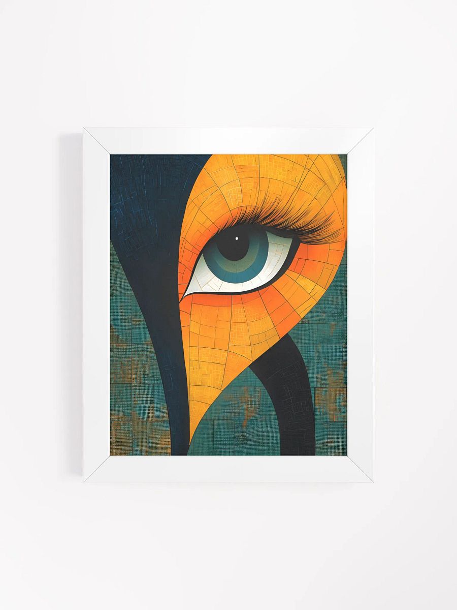 Framed wall art, titled 'Shy' product image (27)