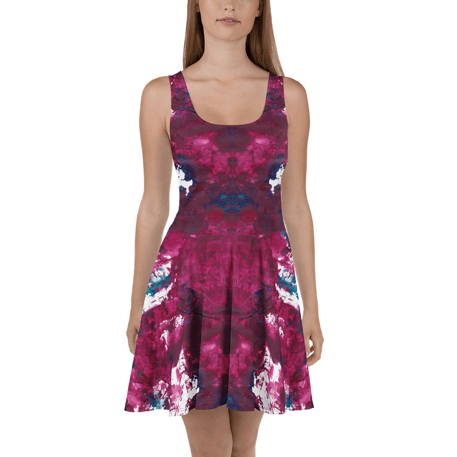 Imperial Red | Skater Dress product image (3)