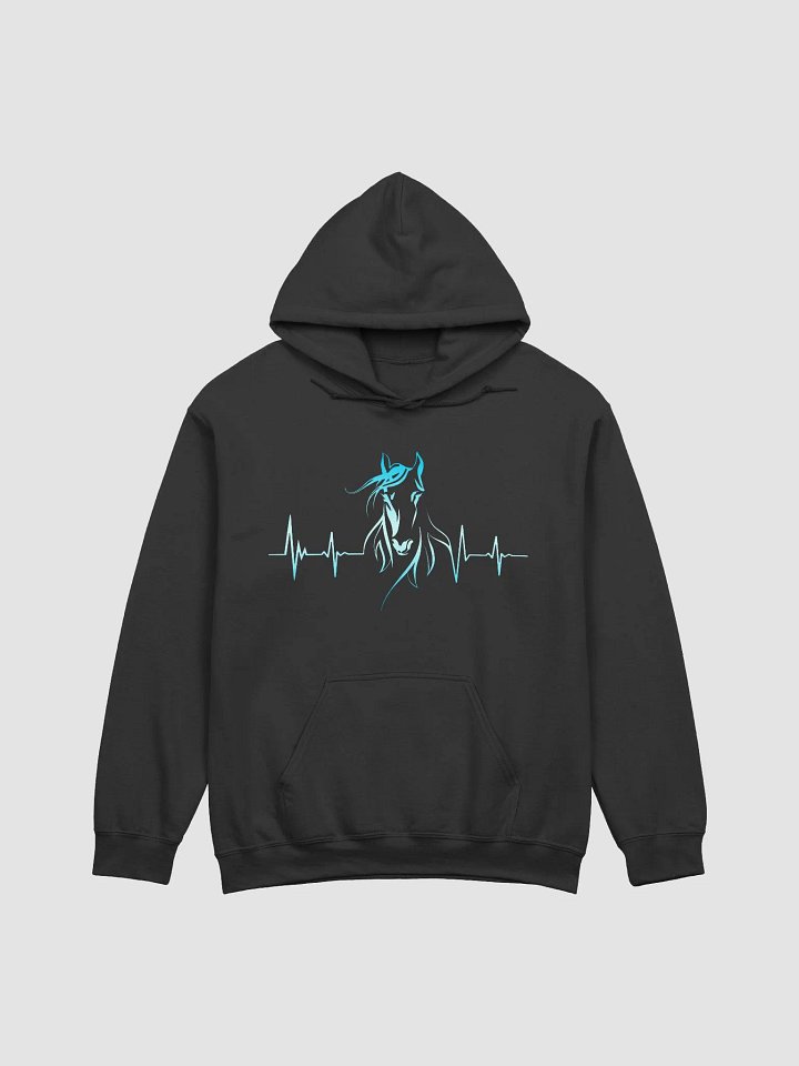 Horse Heartbeat Gildan Classic Hoodie product image (2)