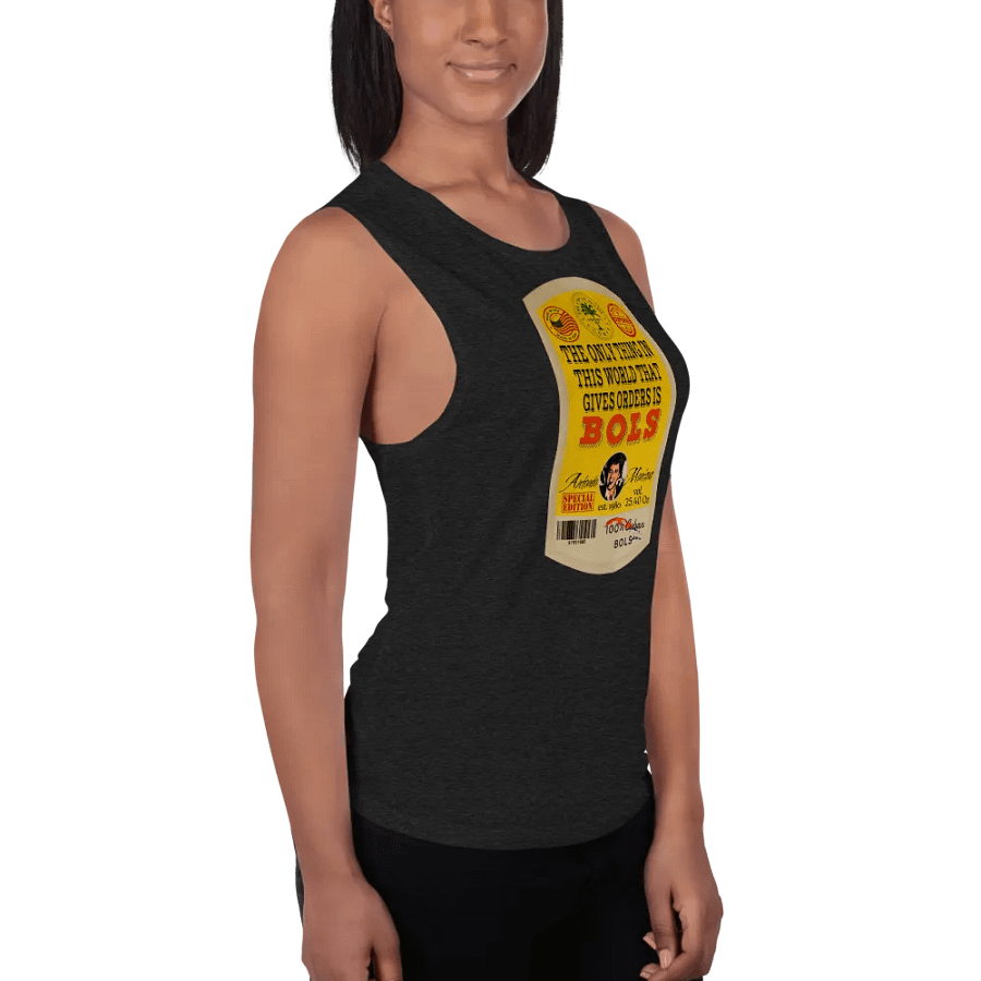 Antonio Montana's BOLS Gin Bella+Canvas Women's Flowy Muscle Tank product image (3)