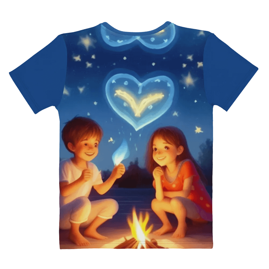 Novelty Puppy Love all over print tee product image (3)