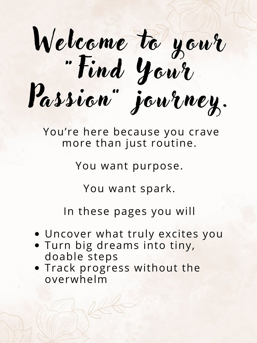 Find Your Passion Planner | Follow Your Passion Planner | Start Your Business Planner product image (2)