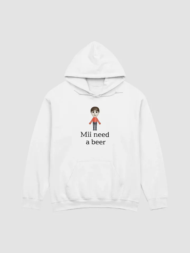 Mii Need A Beer Hoodie product image (1)