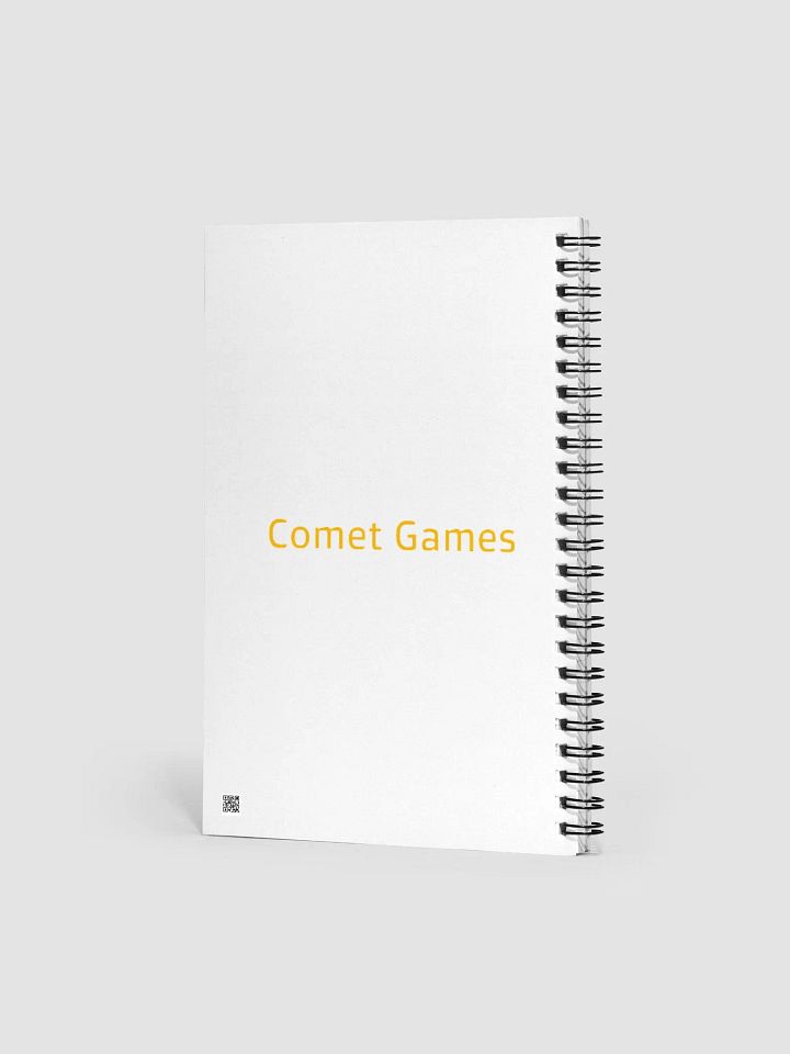 Comet Games - Spiral Notebook product image (2)