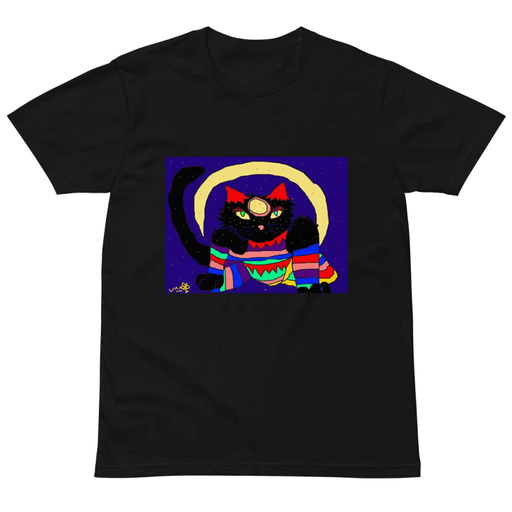kitty stardust - v ms paint t-shirt product image (2)