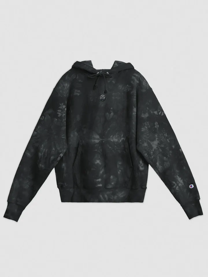 AEVUM Band Emblem Tie-Dye Hoodie product image (1)