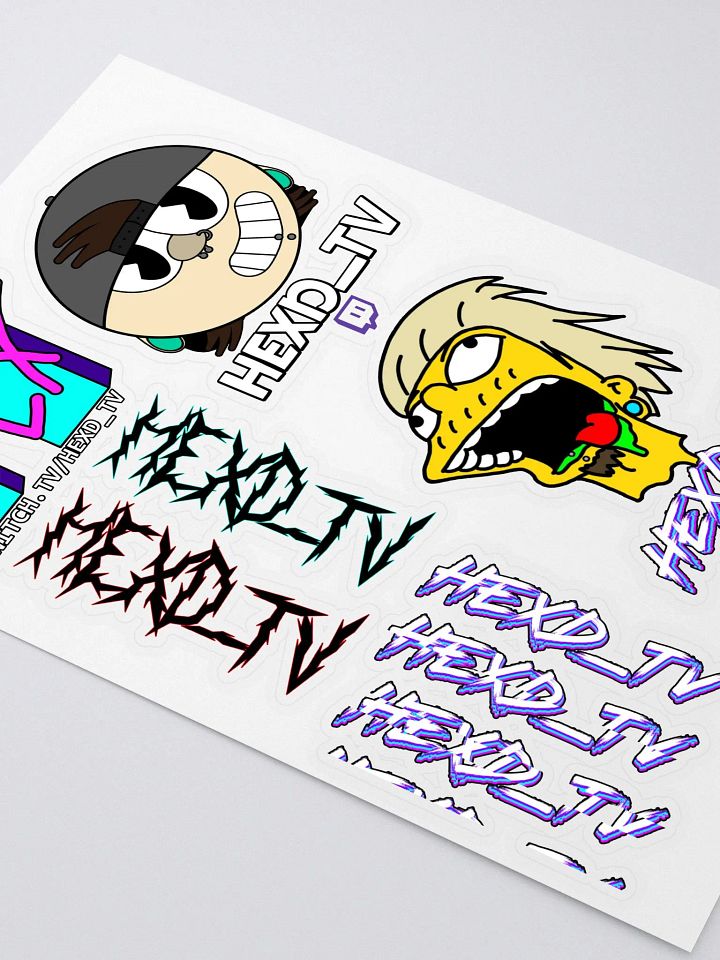 HEXD SUPER AWESOME STICKER SHEET product image (2)