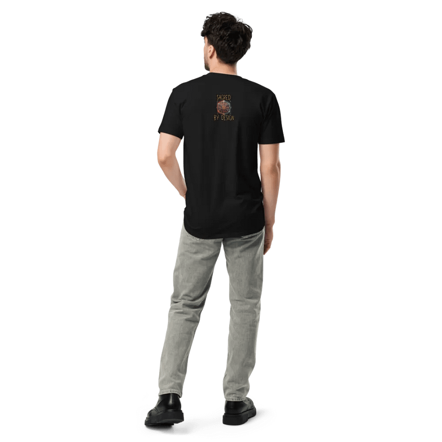 Sacred Geometry Optical Illusion T-Shirt - Unique Cube Art Design product image (8)