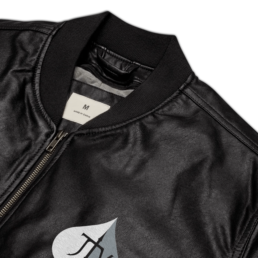 JTV Spade Monogram Bomber Jacket product image (8)