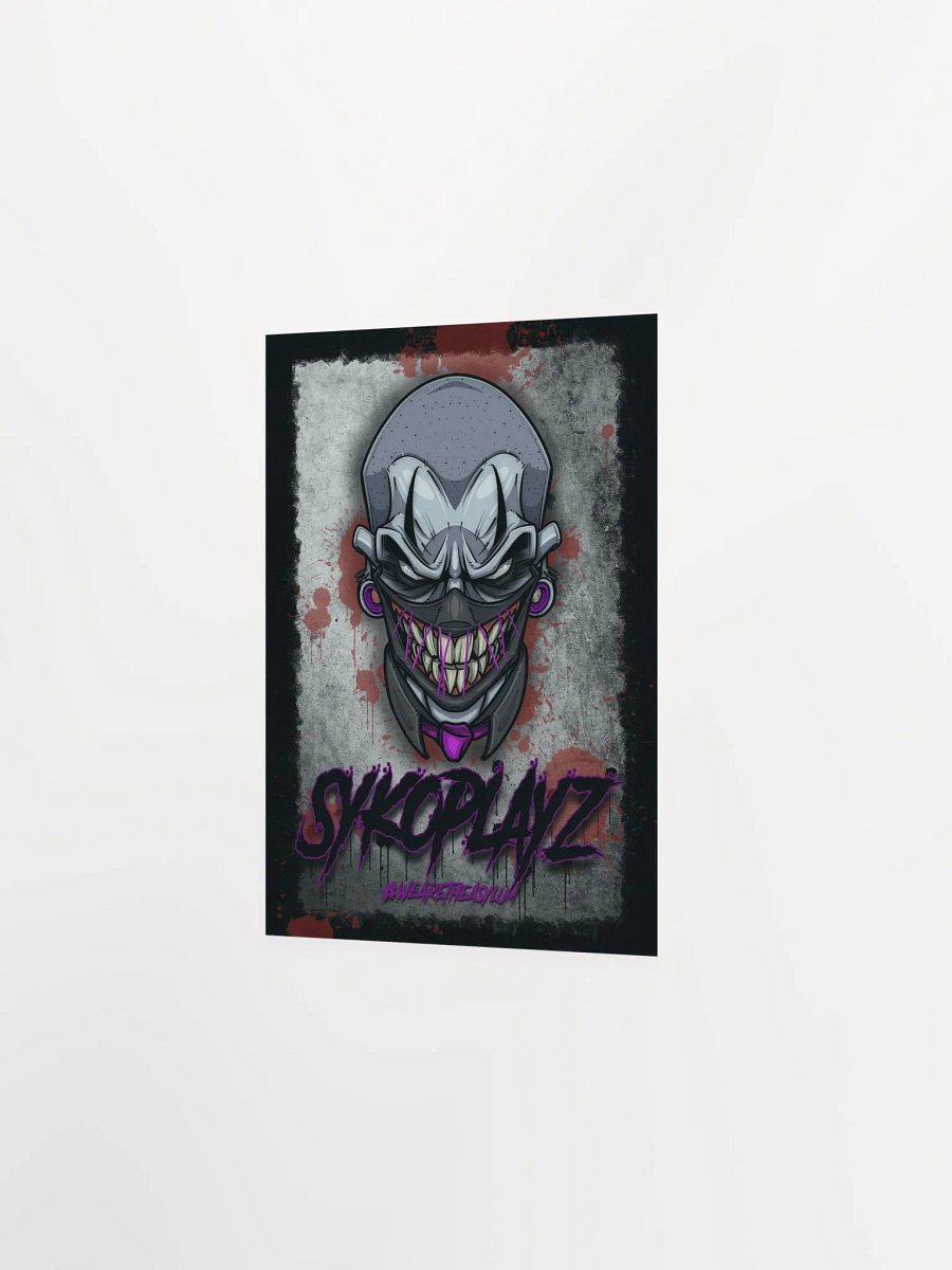 SykoPlayz Purple Bloody Poster product image (10)