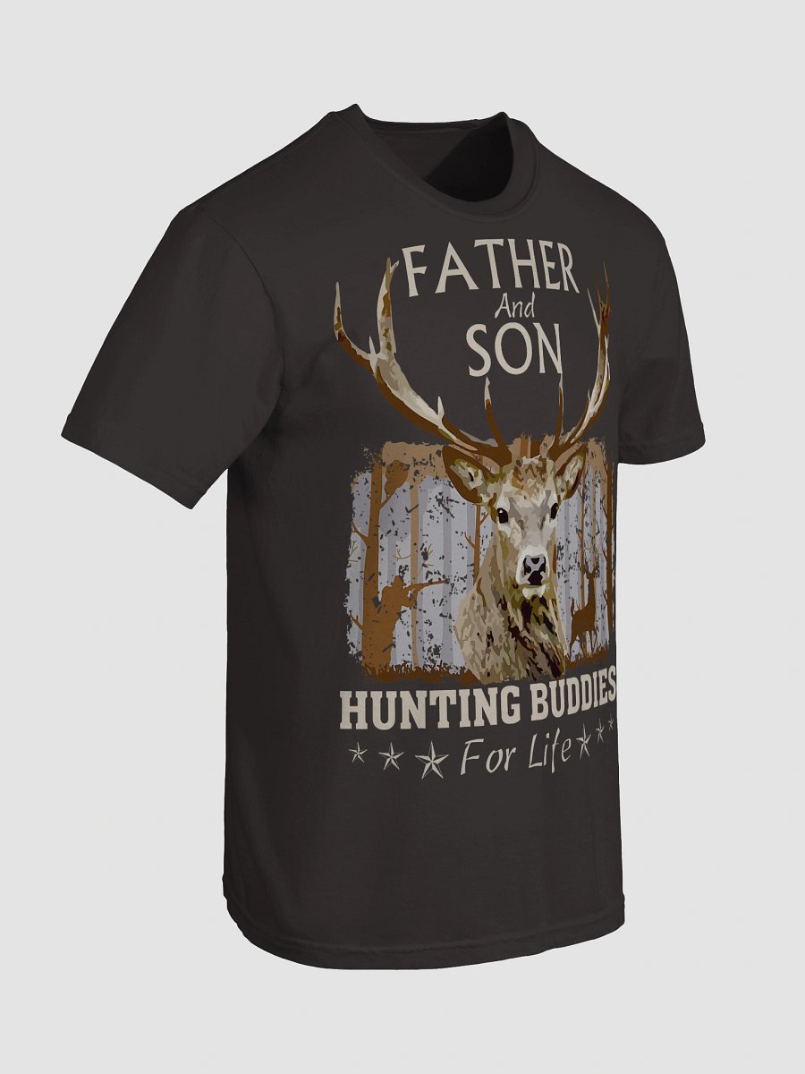 Father and Son Hunting Buddies for Life T-Shirt product image (7)