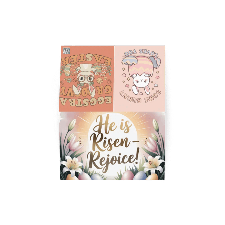 Rejoice: He is Risen Greetings Card product image (4)