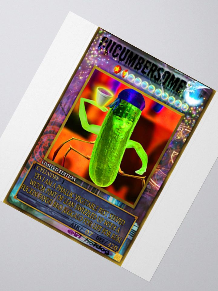 Cucumbersome Sticker product image (5)