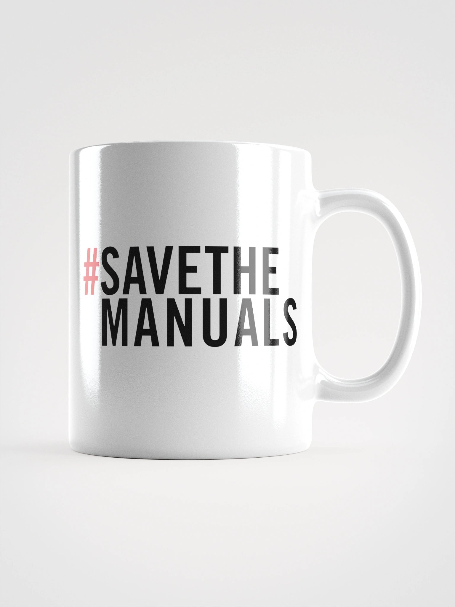 #SAVETHEMANUALS MUG product image (1)