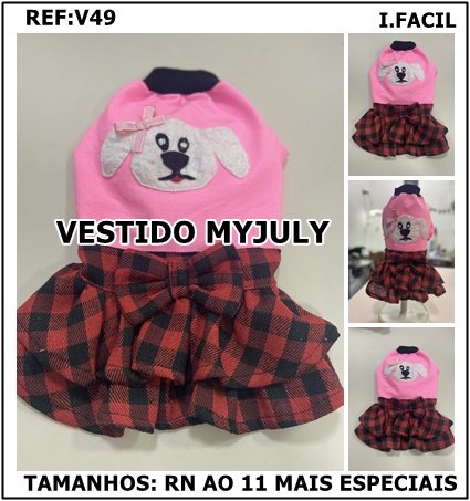 Vestido My July - Modelagem Pet PDF product image (1)