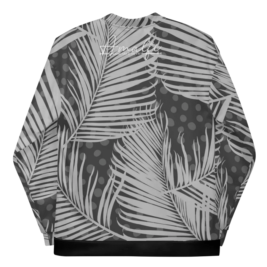 Unisex Amalfi Tropical Feather Dream All-Over Bomber Jacket product image (11)