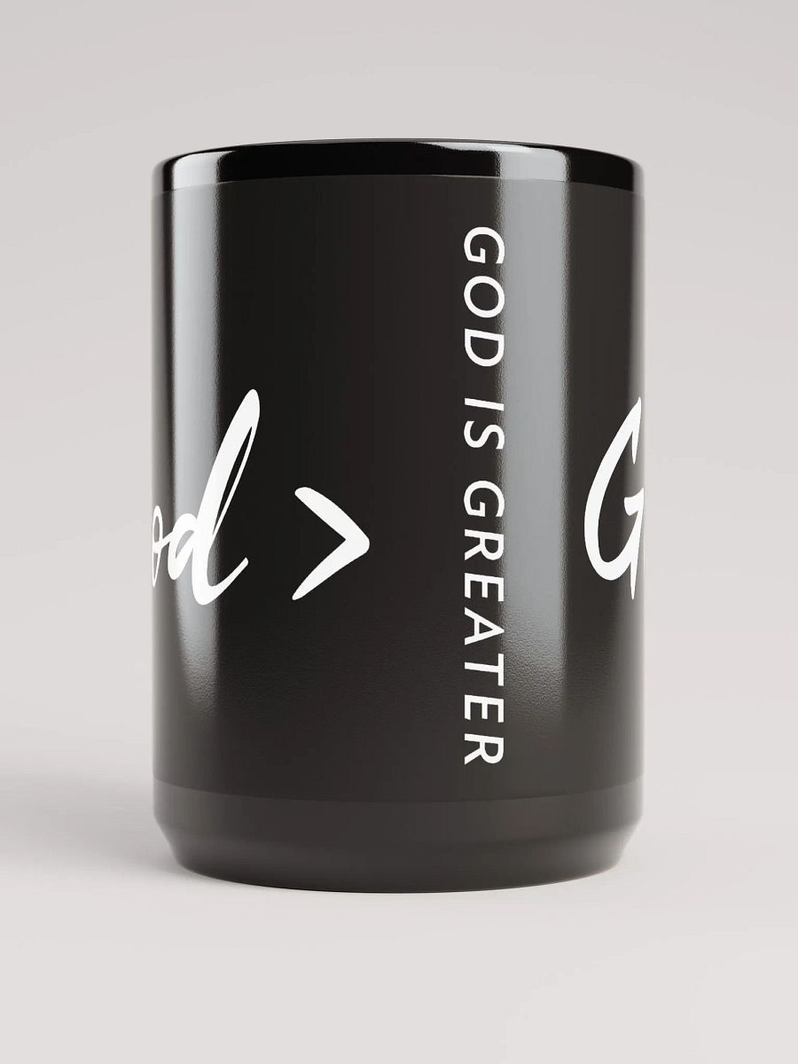 God > WHITE TEXT MUG product image (5)
