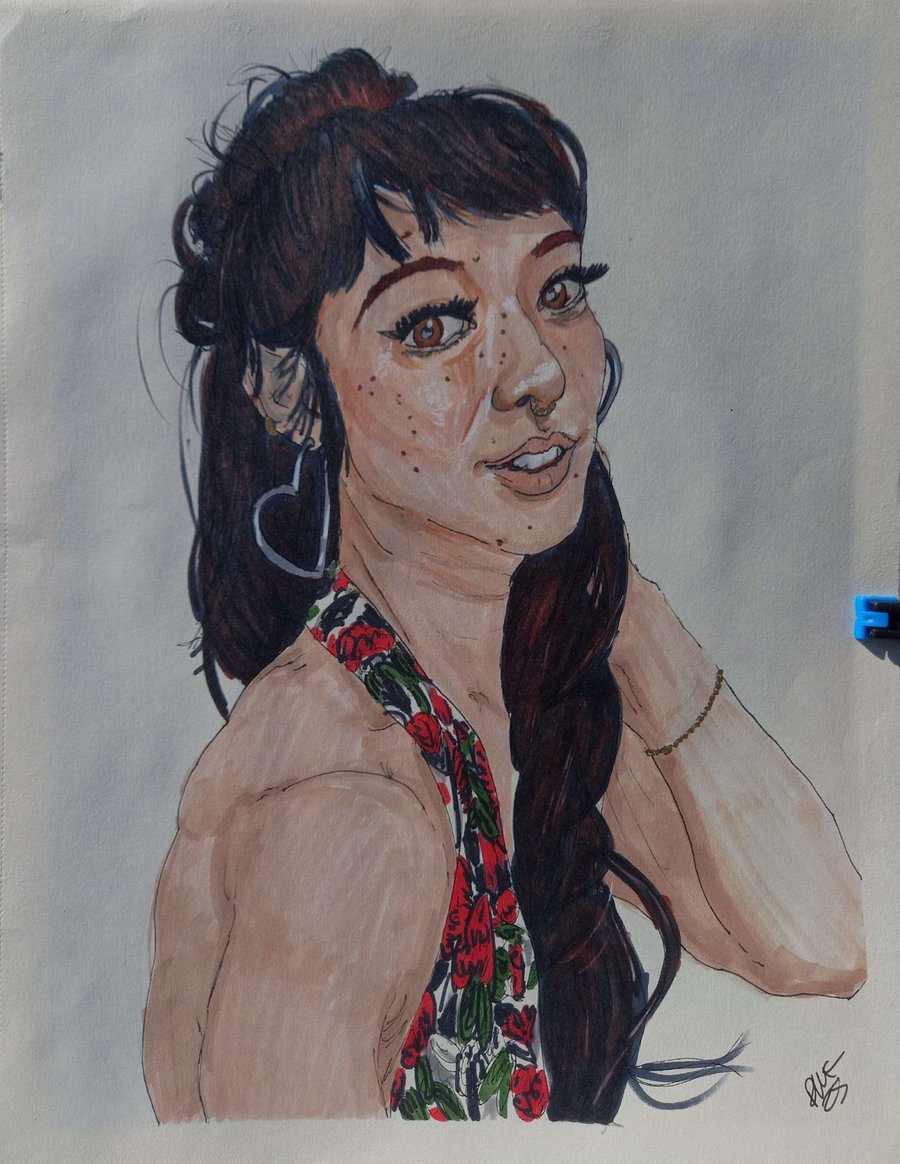 Original Sketch Art: Amarisse Sullivan Summer Vibes product image (1)
