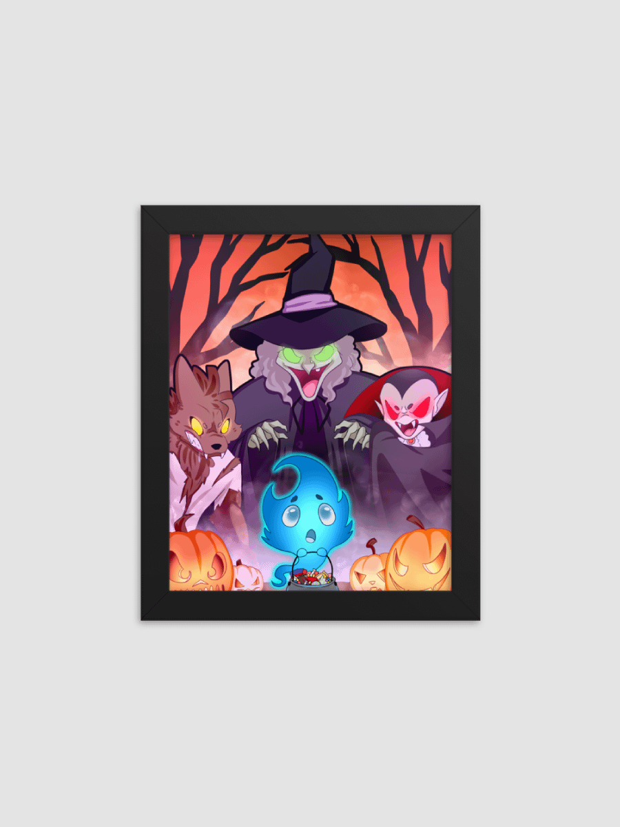 Haunted Nimbus Framed Poster product image (1)