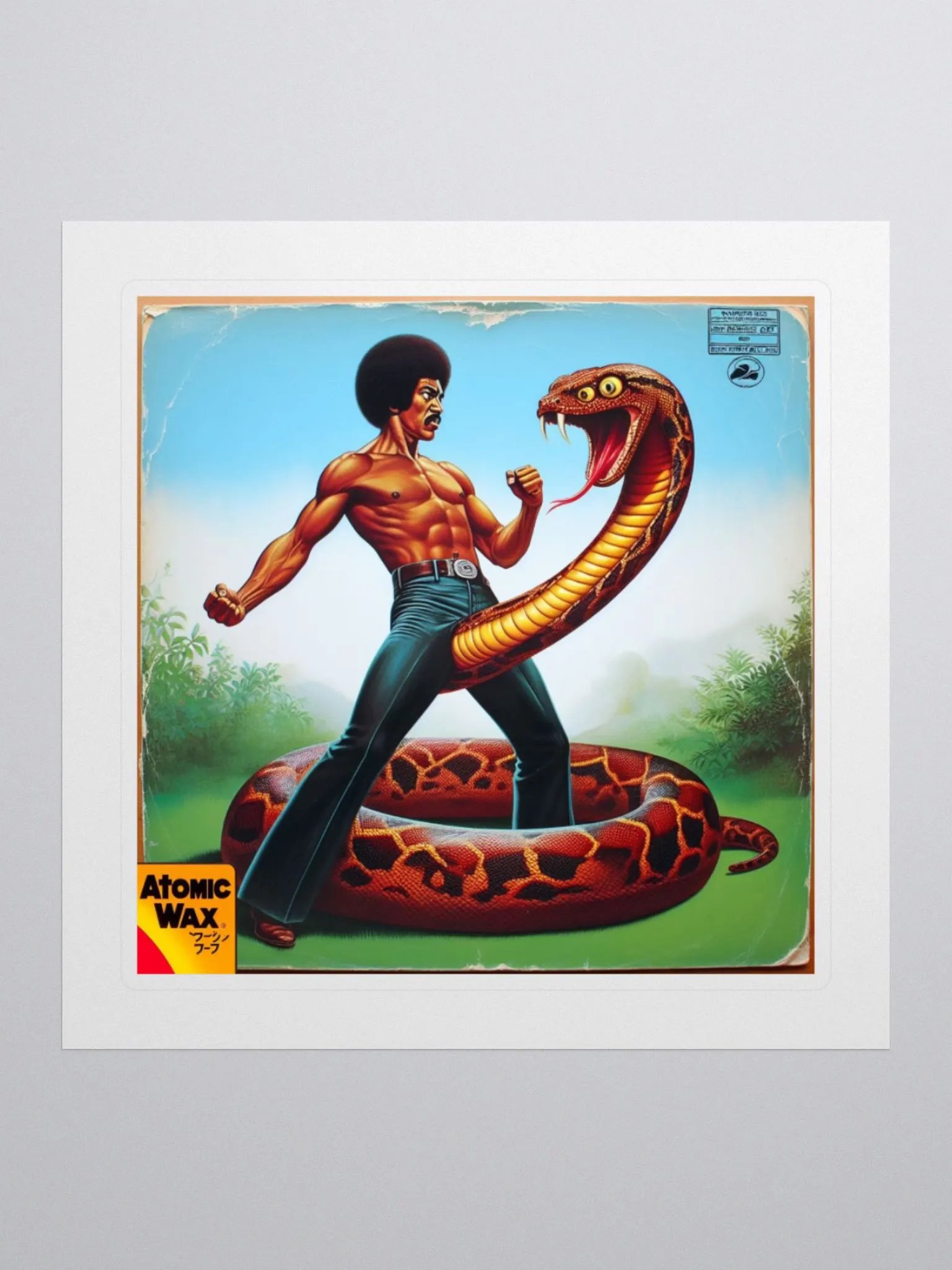 Kung Fu D*ck The Sticker product image (2)
