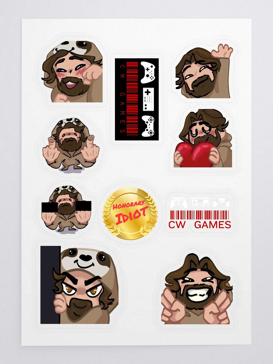 CW EMOTE Stickers product image (3)