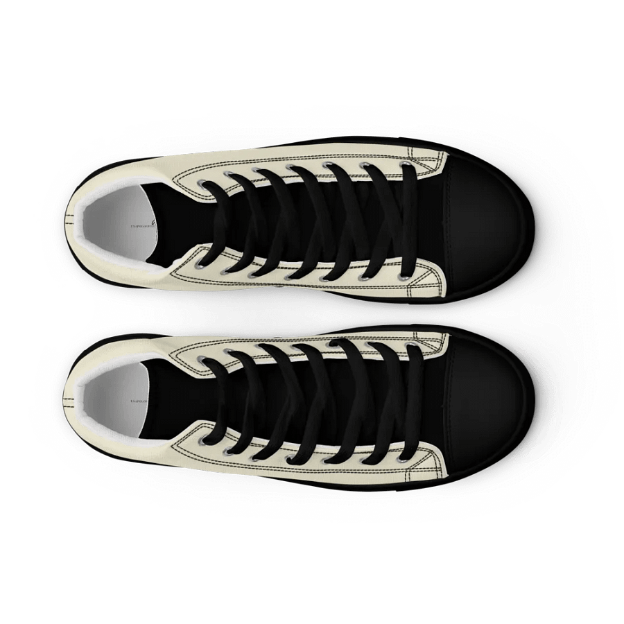 UNAPOLOGETIC af Women's High Top Canvas Shoes product image (9)