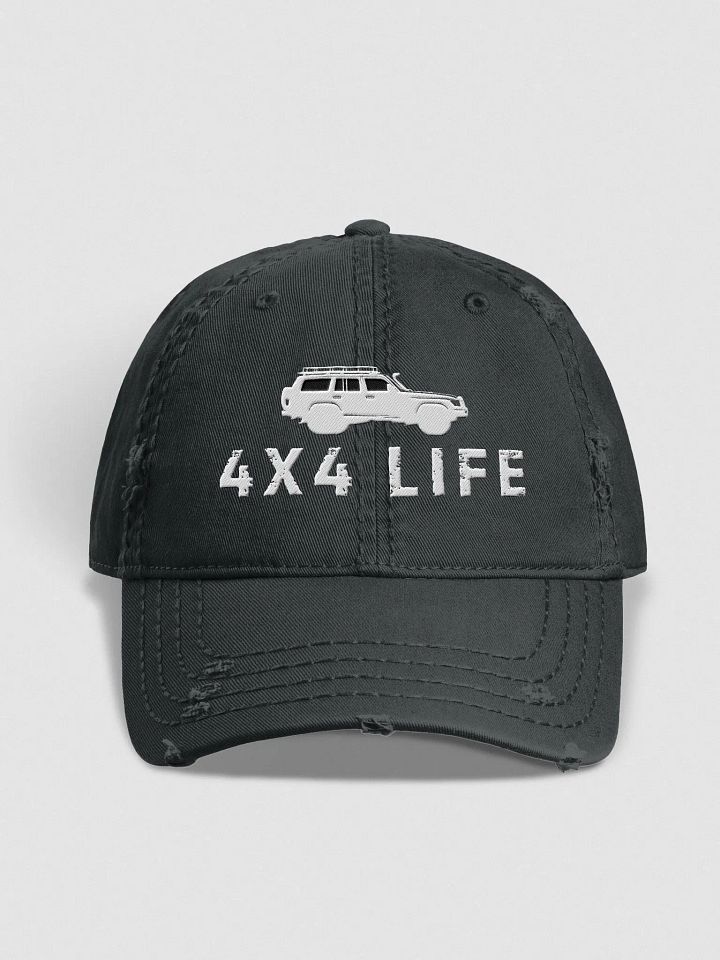 4x4 Life Distressed Hat product image (3)