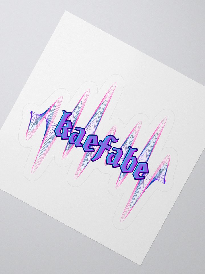 Kaefabe Sticker product image (5)