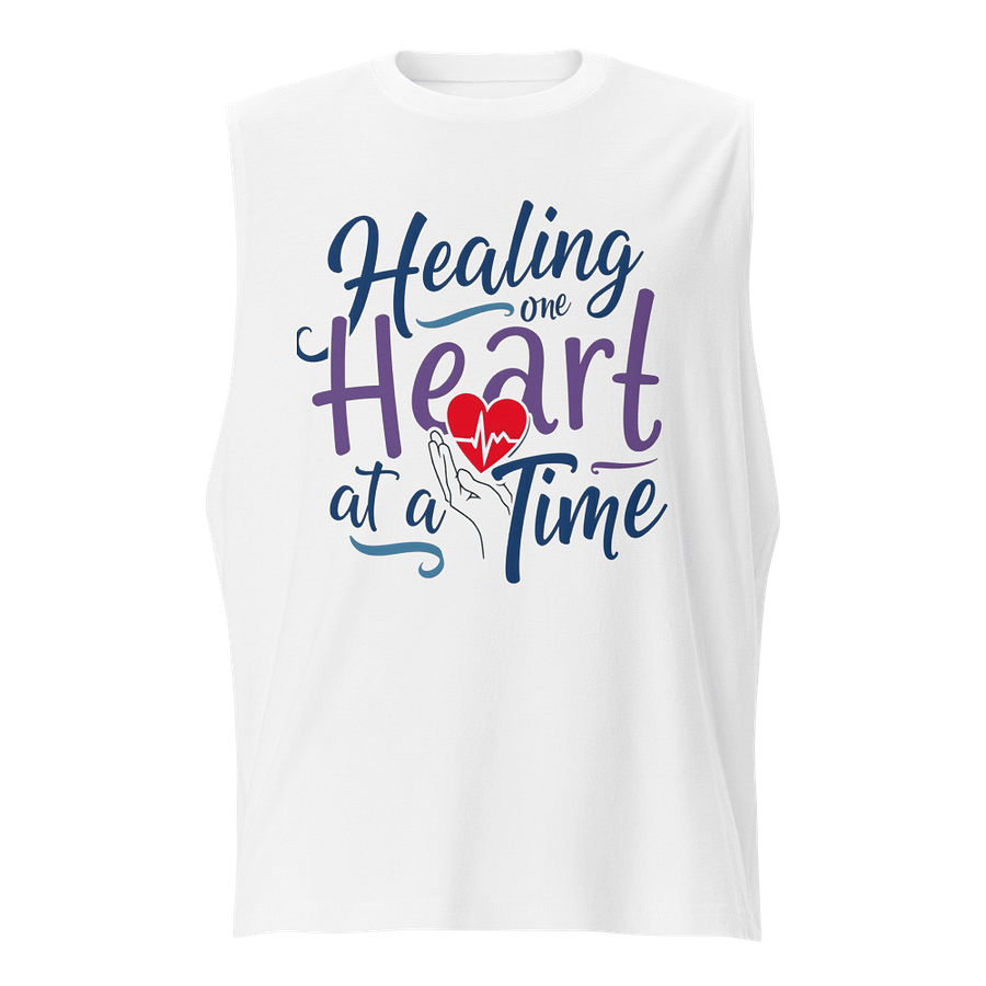 Healing Hearts Stethoscope Muscle Tank product image (1)