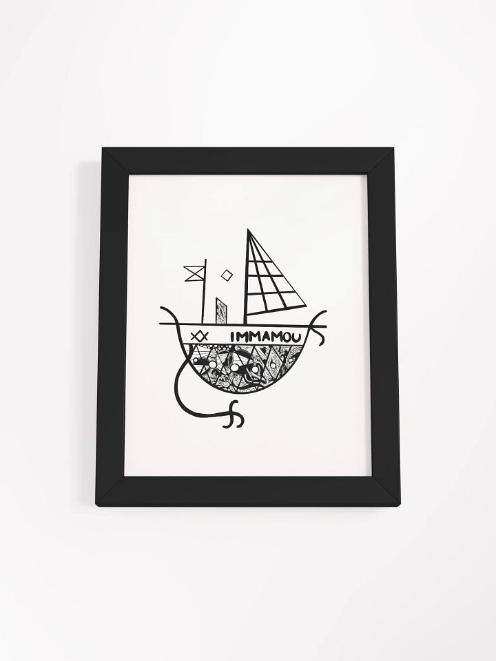 Frame with Agwey Tawoyo vèvè product image (1)
