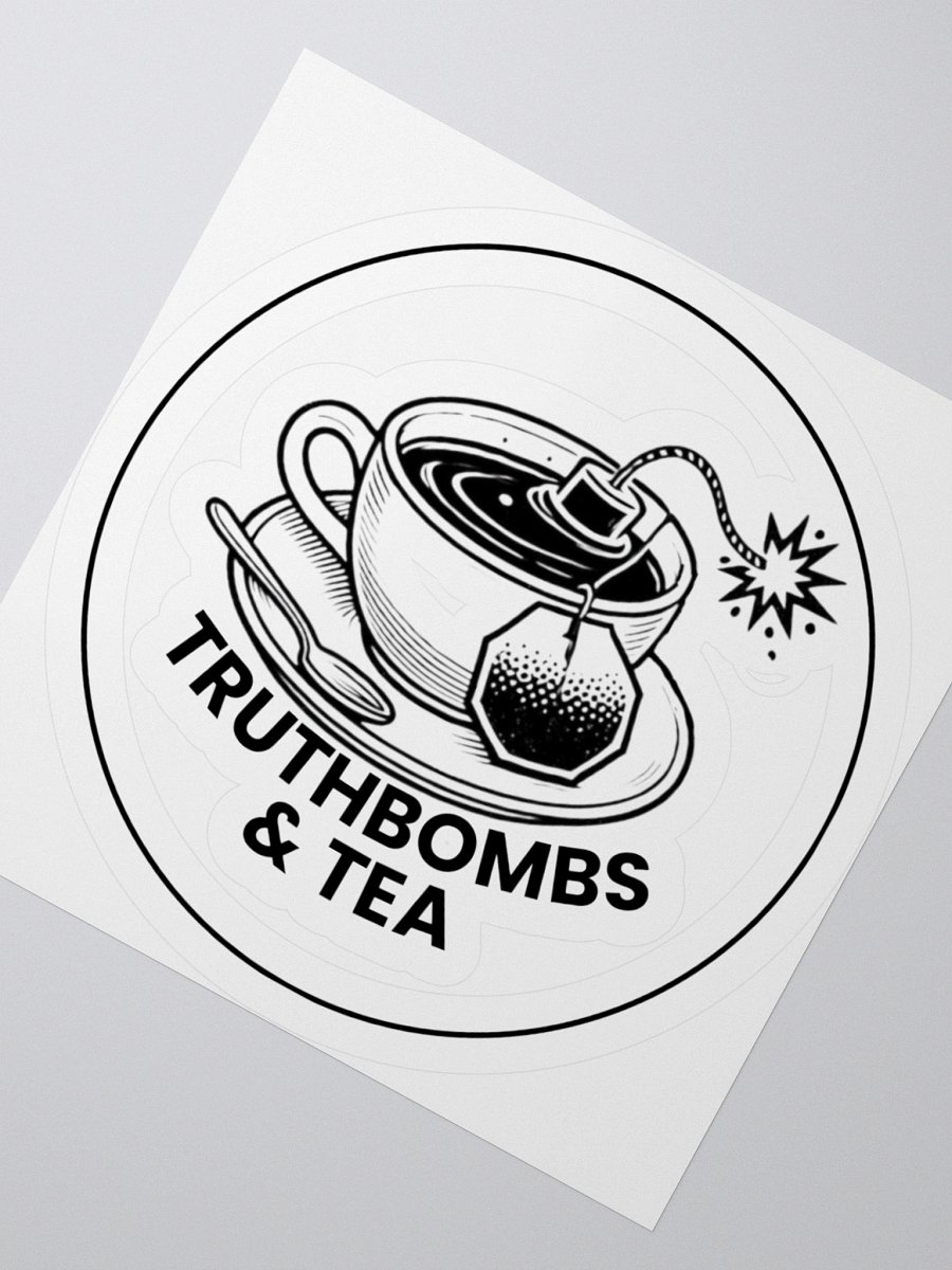 Truthbombs & Tea Official Logo Sticker product image (5)