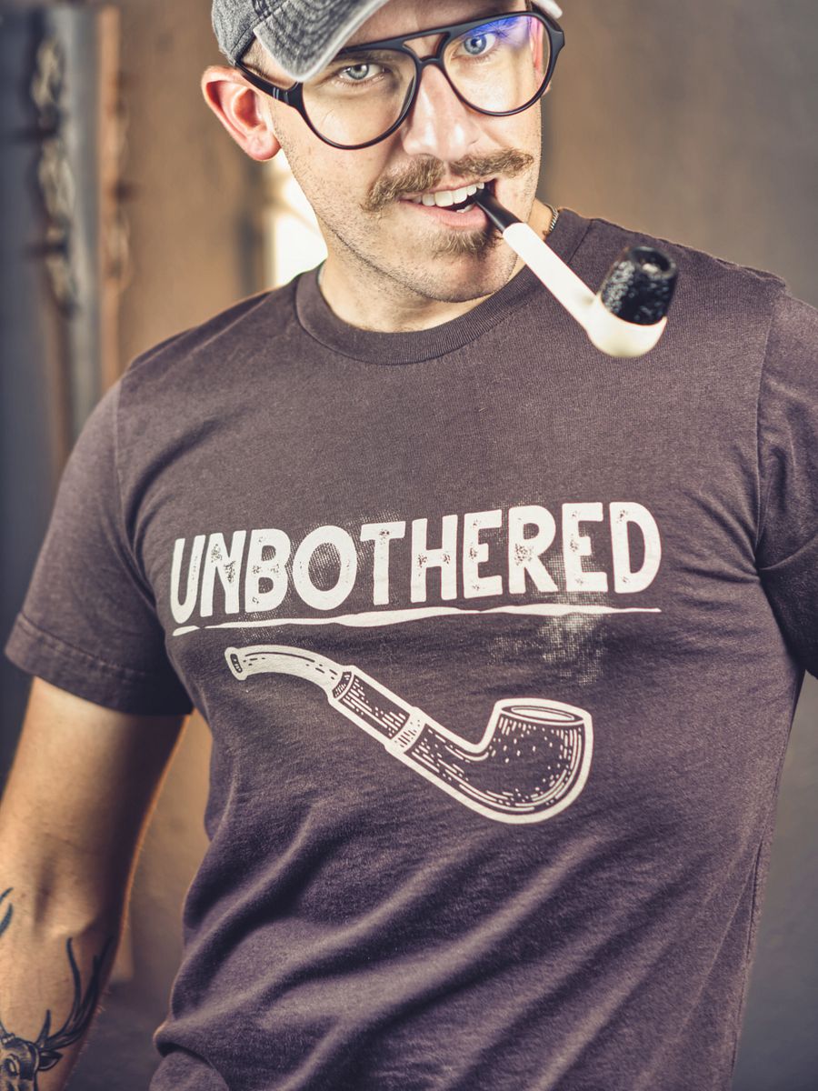 UNBOTHERED Brown Tee product image (2)