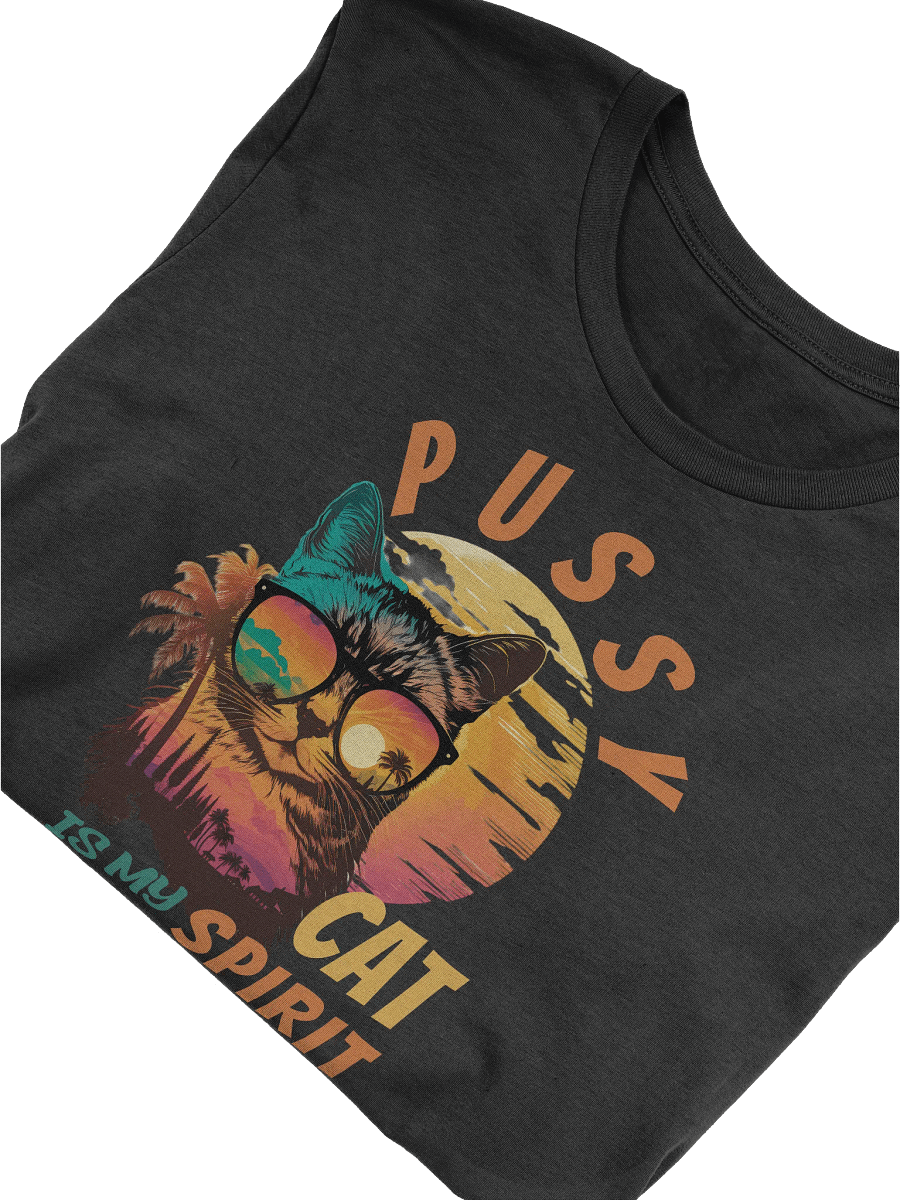Pussy Cat is My Spirit Animal T-shirt product image (13)
