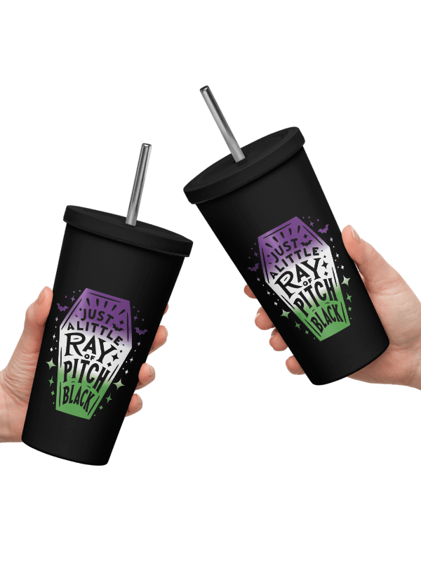 Little Ray Genderqueer Flag Insulated Tumbler product image (2)