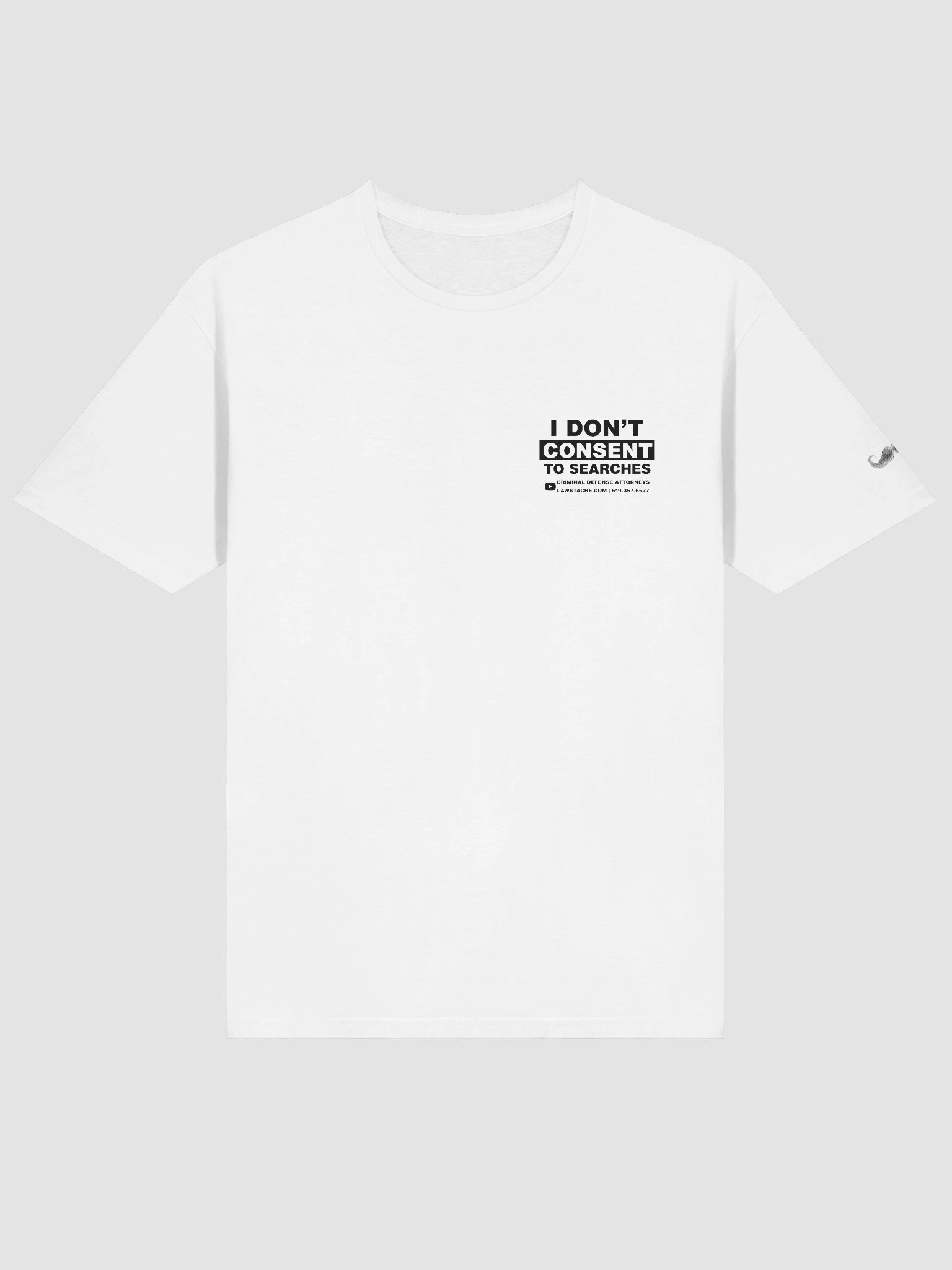 I Don't Consent to Searches - Tee - BLK PRINT product image (45)