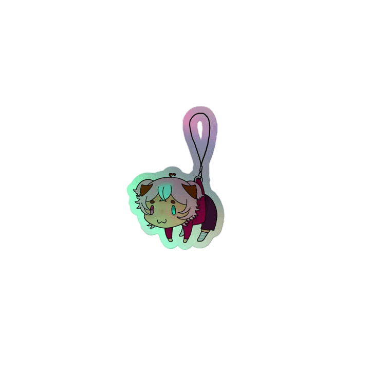 Keychain Bean (Holographic sticker) product image (1)