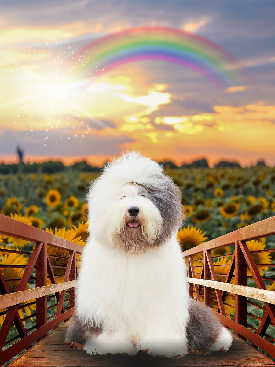 Pet Loss Rainbow Bridge Portrait product image (3)