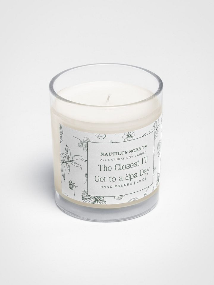 Spa Day in a Jar Soy Wax Candle product image (2)