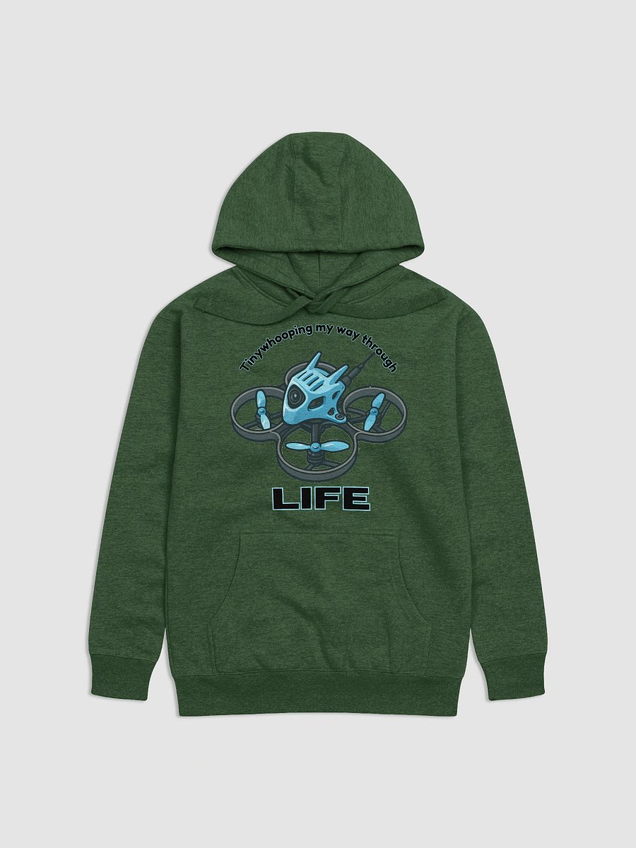 Tinywhooping My Way Through Life Hoodie for FPV Enthusiasts product image (1)