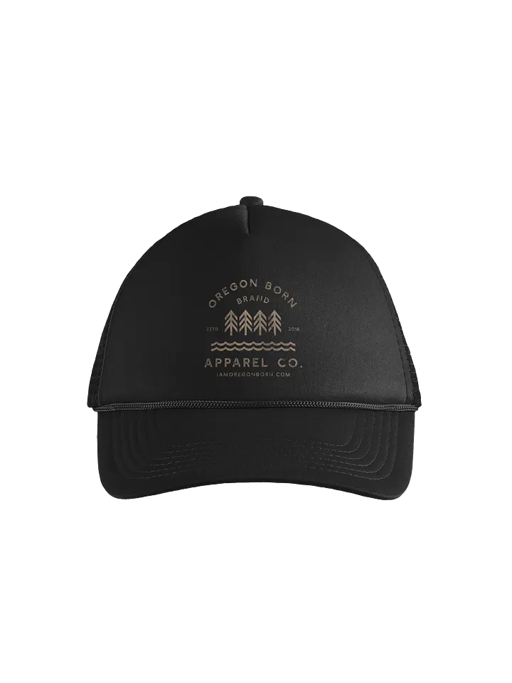 Oregon Born Brand Foam Trucker Hat product image (1)