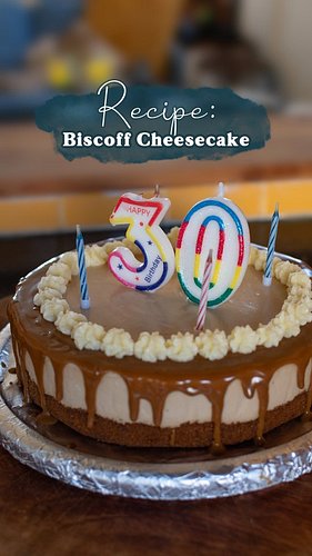 Near the start of Summer I made this delicious Biscoff Cheesecake for Danny's birthday. I strongly discourage that anyone els...