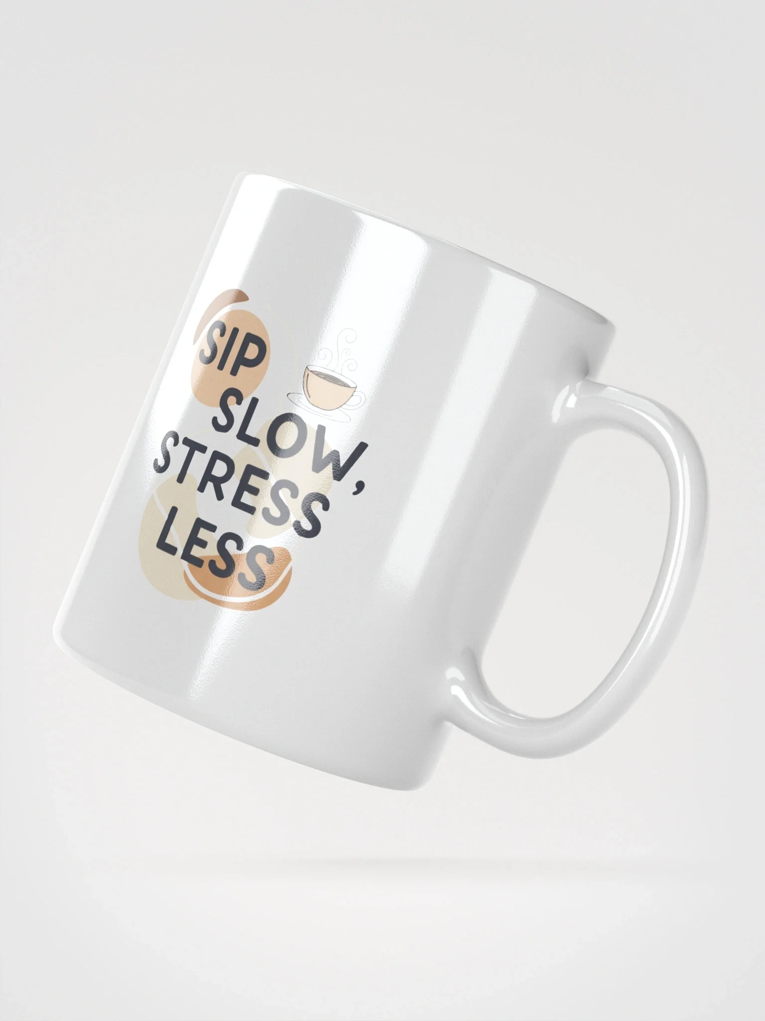 Sip Slow Stress Less Mug – Relaxing Coffee & Tea Cup for Mindfulness & Stress Relief product image (3)
