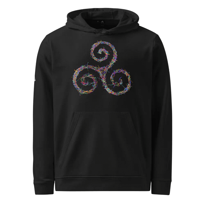 Rainbow Triskelion Spirals Hoodie product image (1)