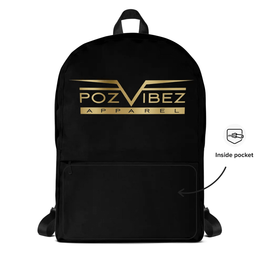 PozVibez Apparel BackPack product image (11)