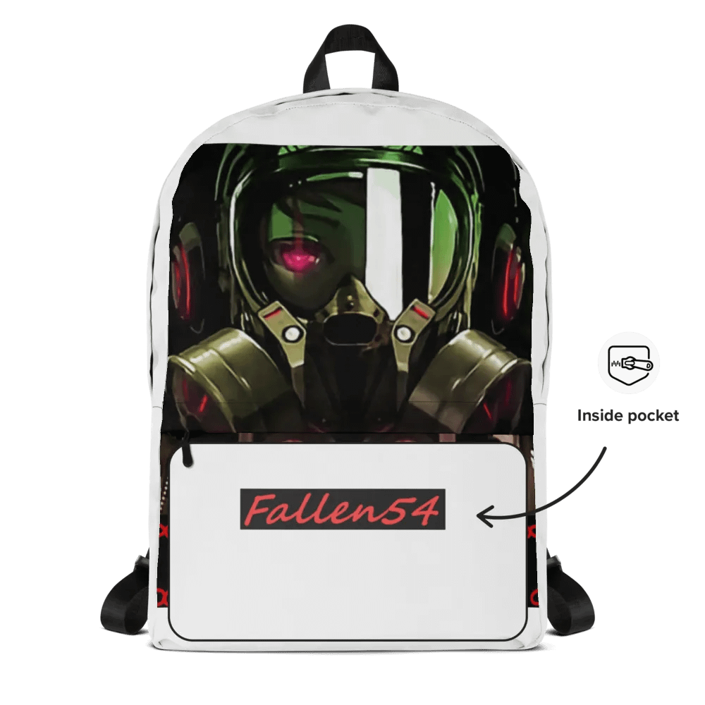FALLEN54 Futuristic All-Over Print Backpack product image (5)